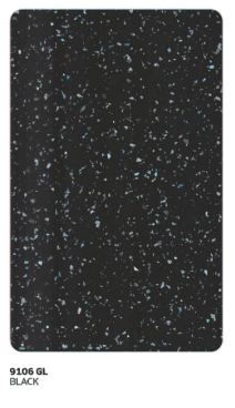 Virgo Abco Mica 1mm - 9106 - Black