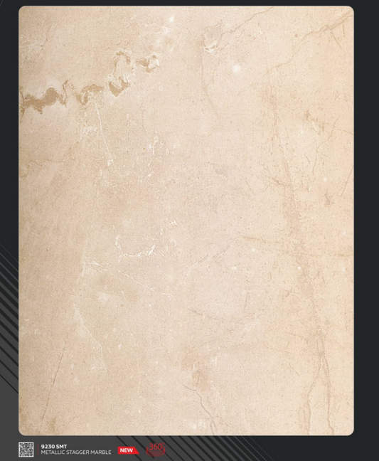 Virgo Abco Mica 1mm - 9230 - Metallic Stagger Marble