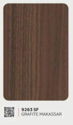 Virgo Abco Mica 1mm - 9263 - Grafite Makassar