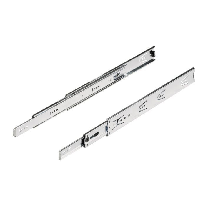 Hettich Telescopic Channel - Regular Close - KA 5632 45 kg Zinc Finish