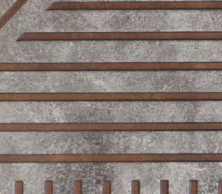 Treelam Charcoal 4mm Louvers - AN-9632