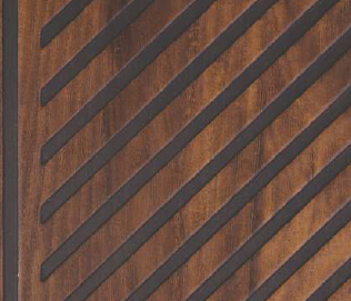 Treelam Charcoal 4mm Louvers - AN-9633