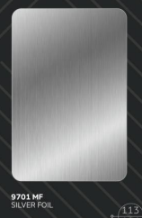 Virgo Abco Mica 1mm - 9701 - Silver Foil