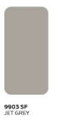 Virgo Abco Mica 1mm - 9903 - Jet Grey