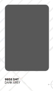 Virgo Abco Mica 1mm - 9958 - Dark Grey