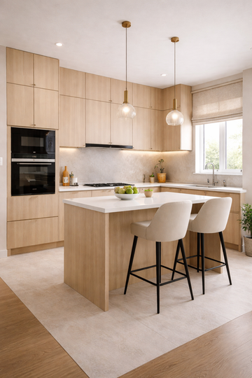 Saket Laminate - 583 - Acacia Dark - 1mm 8ft x 4ft