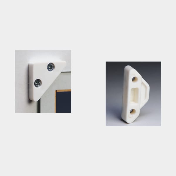 Ebco Glass Corner Holder