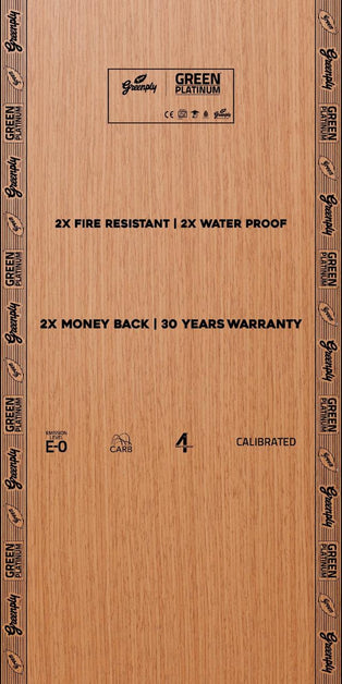 Greenply Platinum BWP Fire Retardent Plywood