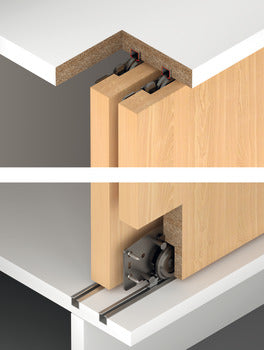 Hafele Slido F-Line18 Soft Close