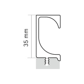 Hettich End Cap for G Section (Handle Eslinga) Set