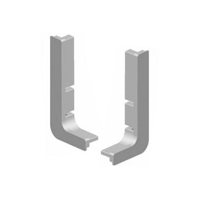 Hettich Gola Profile End Cap for L Type with screws