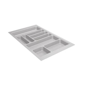 Hettich OrgaTray 440 Trimmable (Fixed Partition Cutlery) - Silver