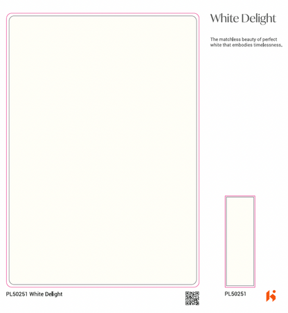 Merino Acrolam - PL 50251 - White Delight (Acrylic Laminate)