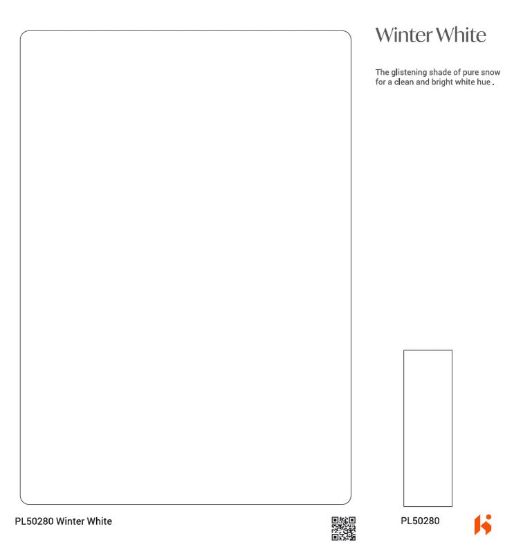 Merino Acrolam - PL 50280 - Winter White (Acrylic Laminate)