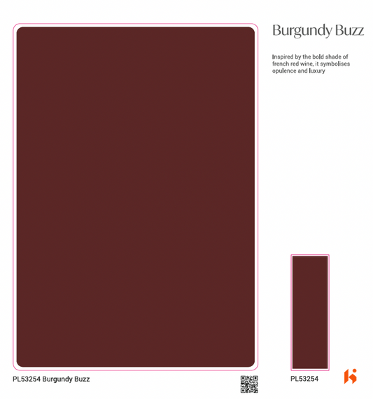 Merino Acrolam - PL 53254 - Burgundy Buzz (Acrylic Laminate)