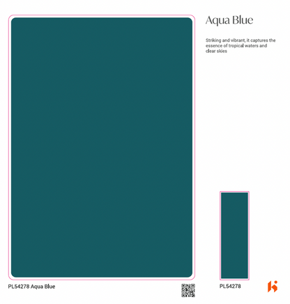 Merino Acrolam - PL 54278 - Aqua Blue (Acrylic Laminate)