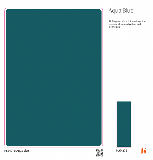 Merino Acrolam - PL 54278 - Aqua Blue (Acrylic Laminate)