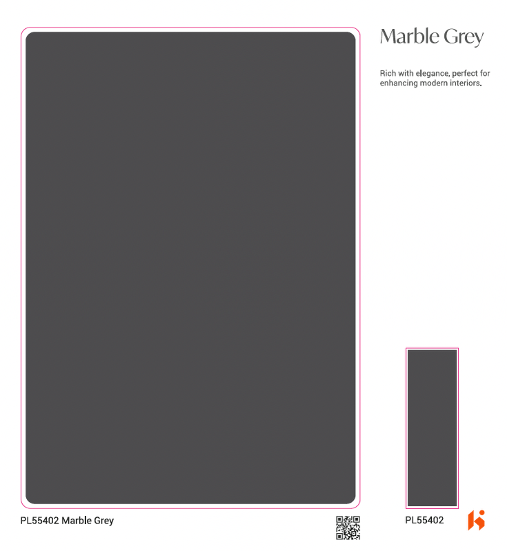 Merino Acrolam - PL 55402 - Marble Grey (Acrylic Laminate)