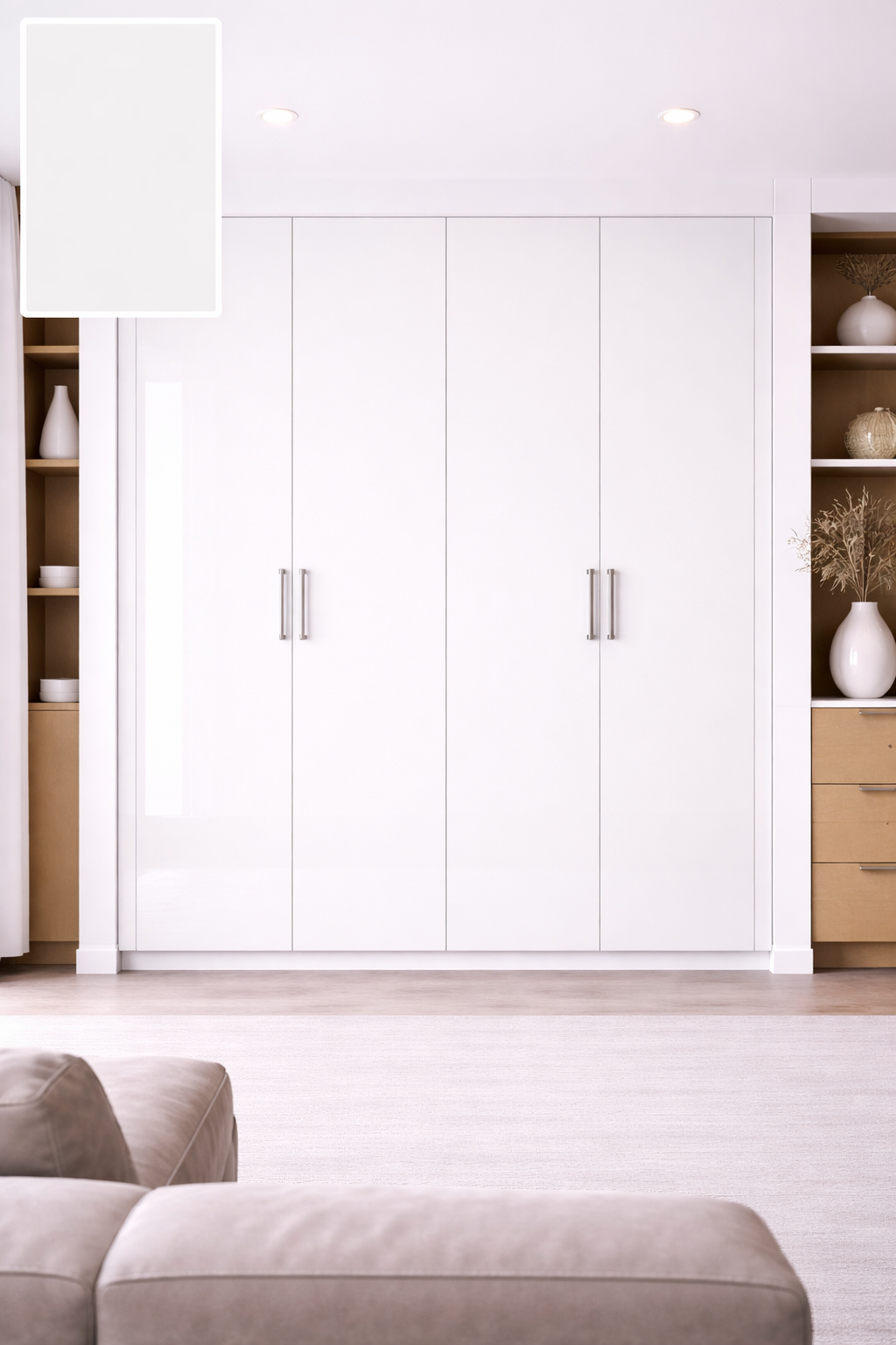 Saket 0.8mm Laminates - 701 - White