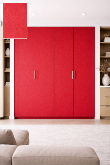 Saket 0.8mm Laminates - 715 - Red