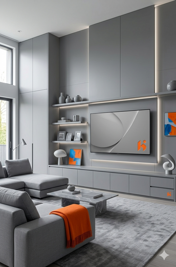 Saket 0.8mm Laminates - 716 - Dust Grey