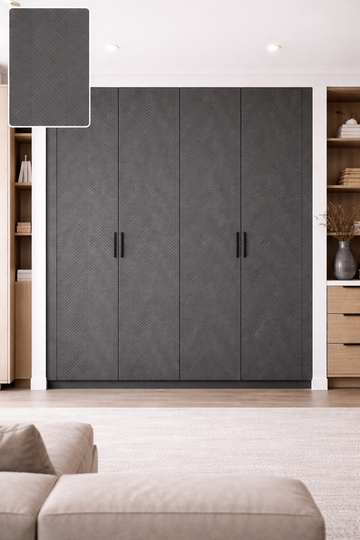 Saket 0.8mm Laminates - 718 - Dark Grey