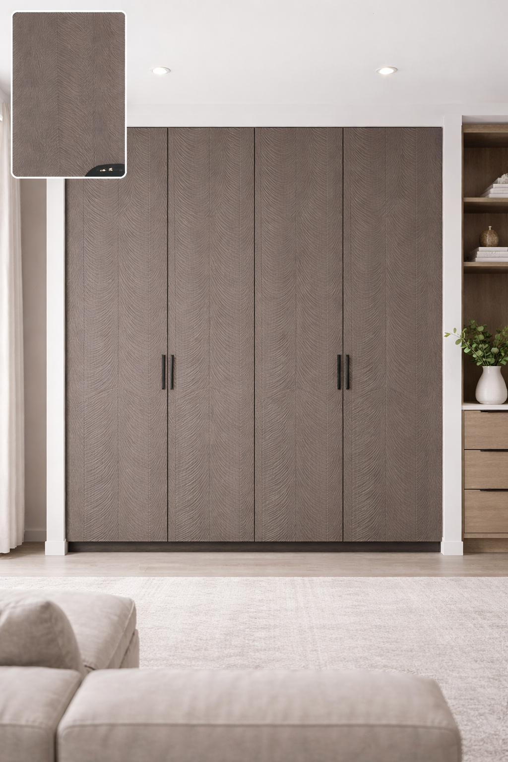Saket 0.8mm Laminates - 721 - Smog