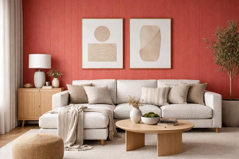 Saket 0.8mm Laminates - 729 - Terracotta