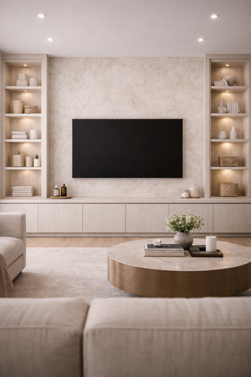 Saket 0.8mm Laminates - 812 - Cremese Marmor