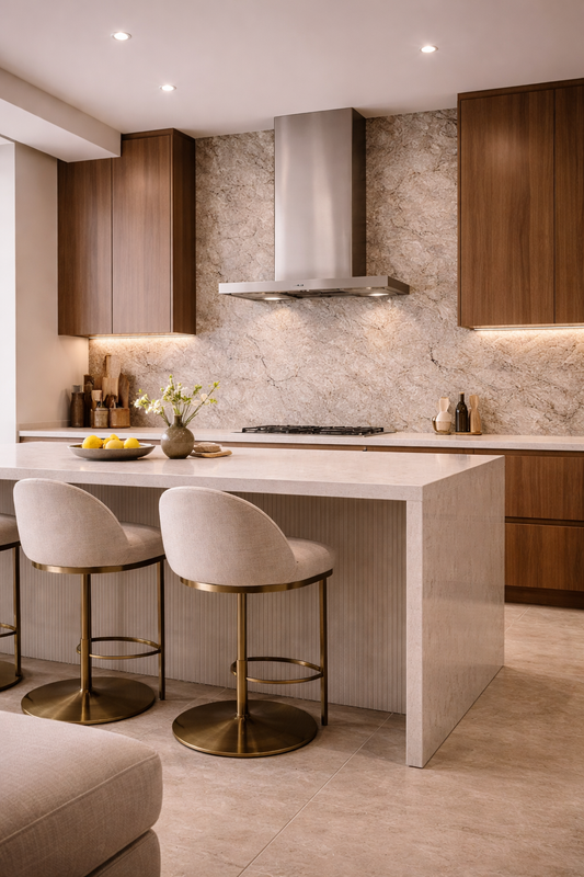 Saket 0.8mm Laminates - 814 - Molten Granite2