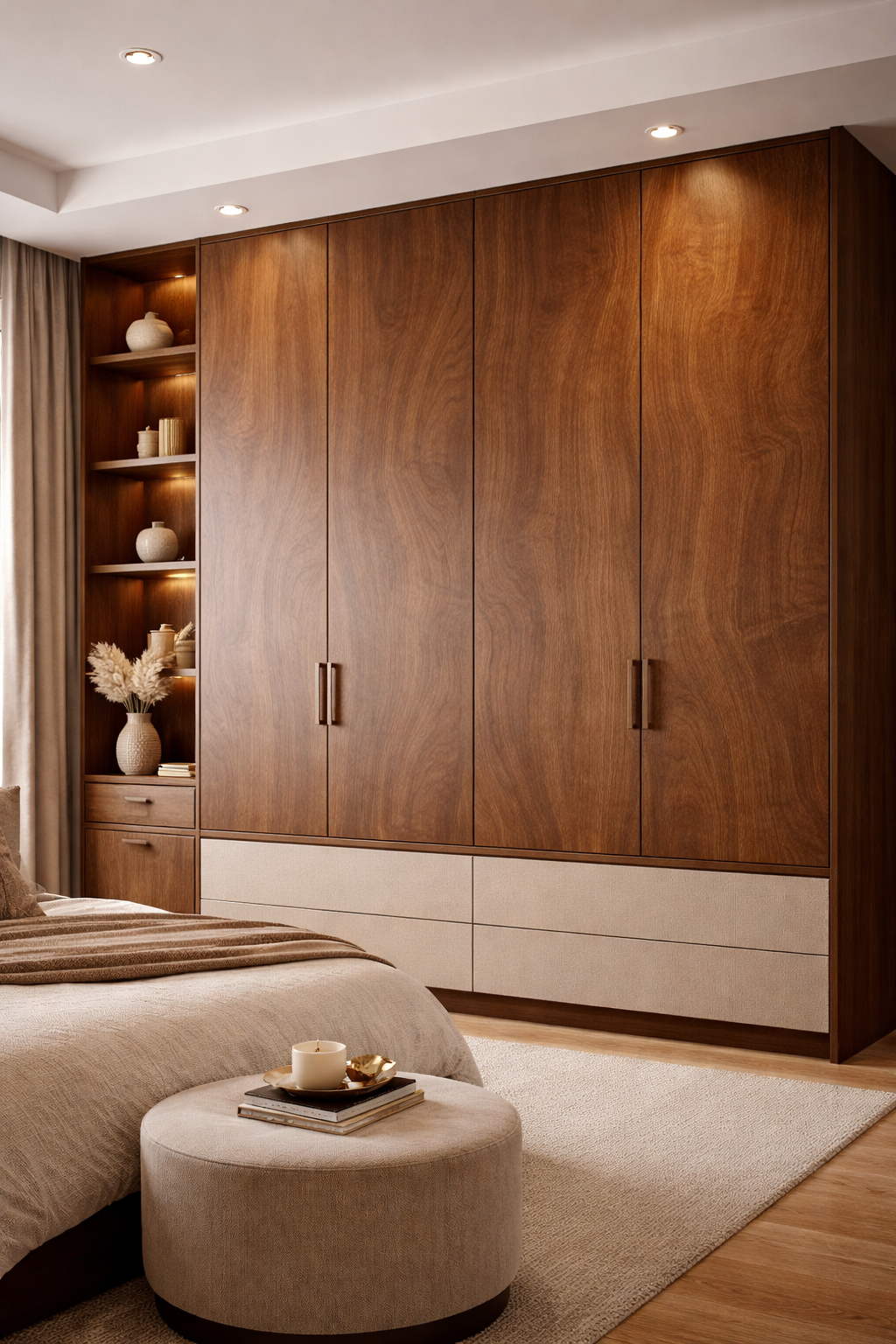 Saket 0.8mm Laminates - 830 - Cadiz Walnut Light