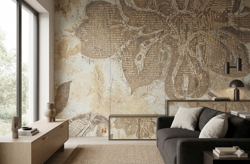 Saket 0.8mm Laminates - 833 - Flower Art Light