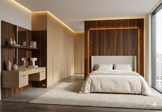 Saket 0.8mm Laminates - 853 - American Walnut