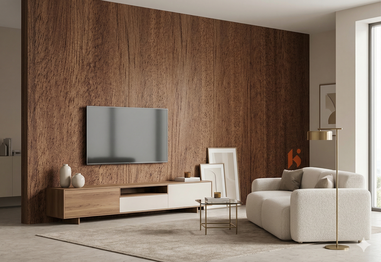 Saket 0.8mm Laminates - 856 - African Walnut