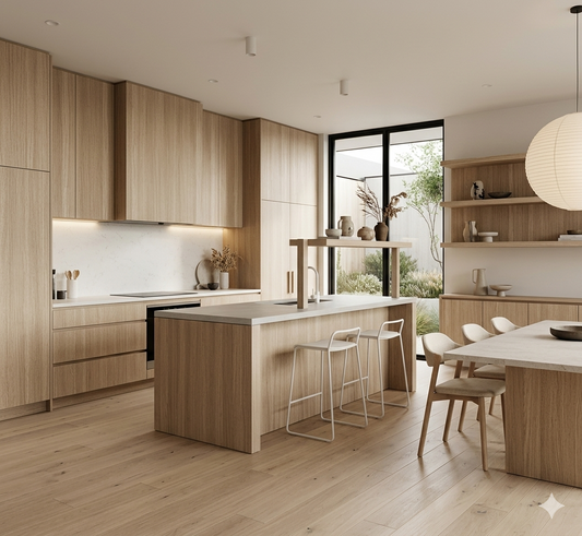 Saket 0.8mm Laminates - 863 - White Oak