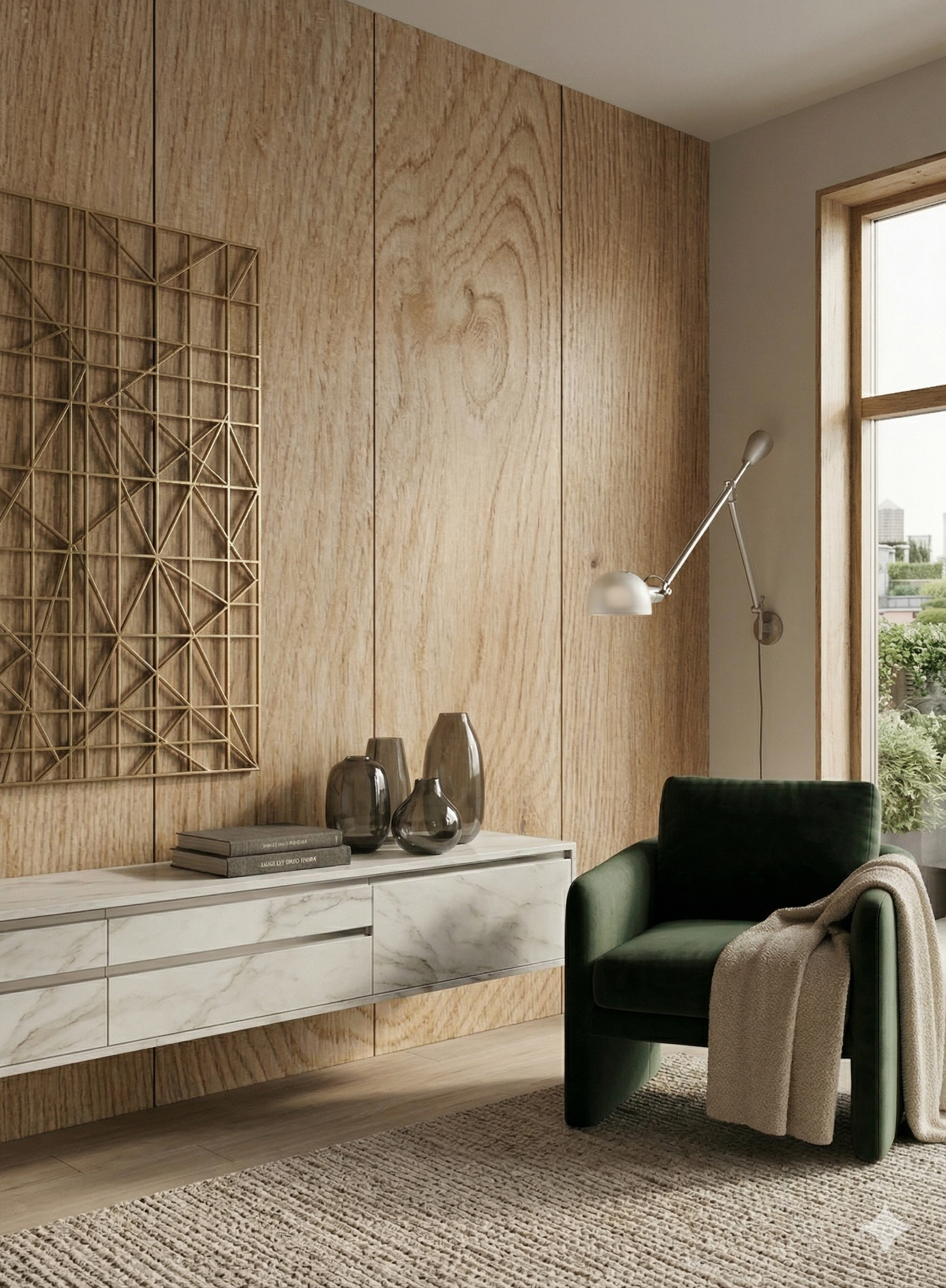 Saket 0.8mm Laminates - 885 - African Oak 1