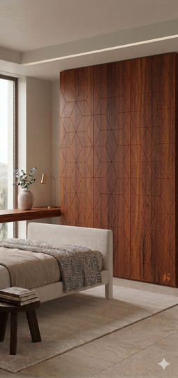 Saket 0.8mm Laminates - 892 - Brown Chestnut