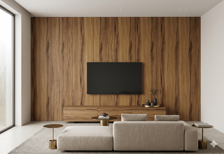 Saket 0.8mm Laminates - 905 - Java Teak Light