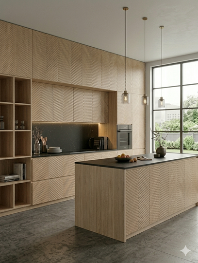 Saket 0.8mm Laminates - 923 - Dandy Wood Light