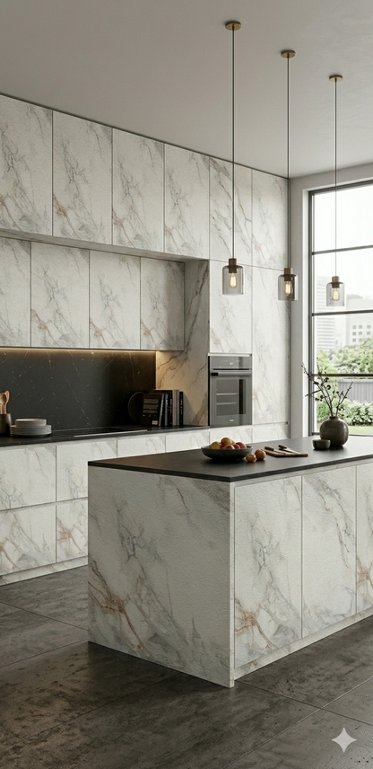 Saket 0.8mm Laminates - 925 - Torino Marble