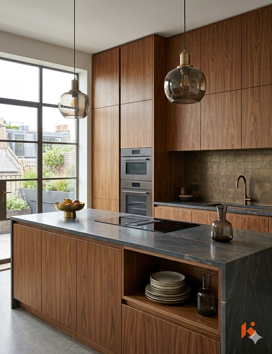Saket 0.8mm Laminates - 932 - Canara Oak Light