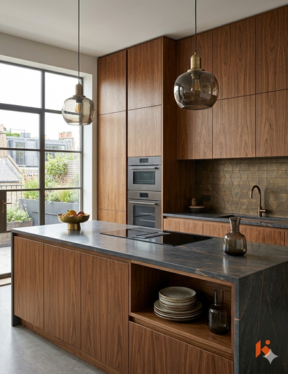 Saket 0.8mm Laminates - 932 - Canara Oak Light
