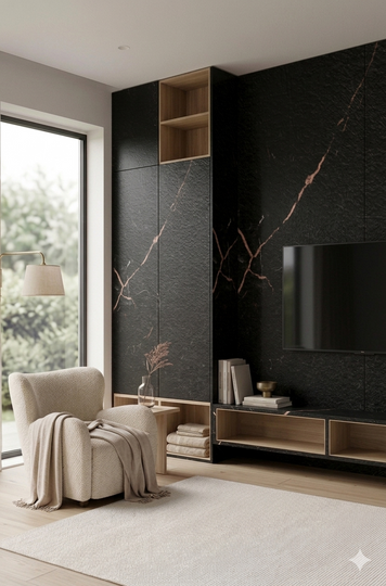Saket 0.8mm Laminates - 934 - Pearl Marble Dark