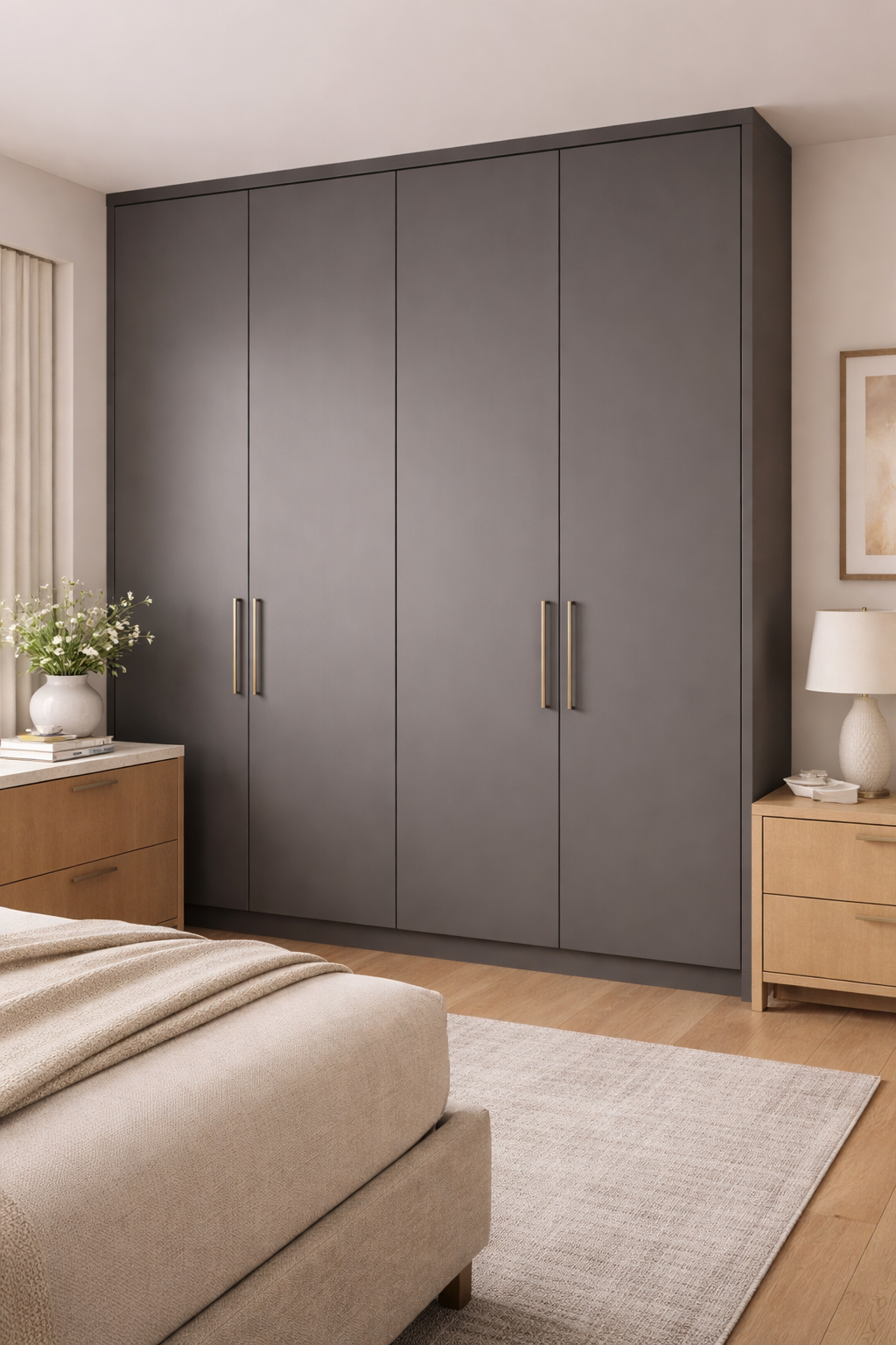 Saket Laminate - 482 - Graphite Grey - 1mm 8ft x 4ft