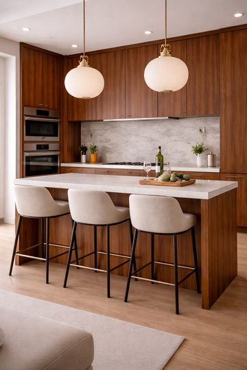 Saket Laminate - 555 - Laurel Oak 3 - 1mm 8ft x 4ft