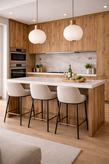 Saket Laminate - 559 - Flagstaff Oak - 1mm 8ft x 4ft