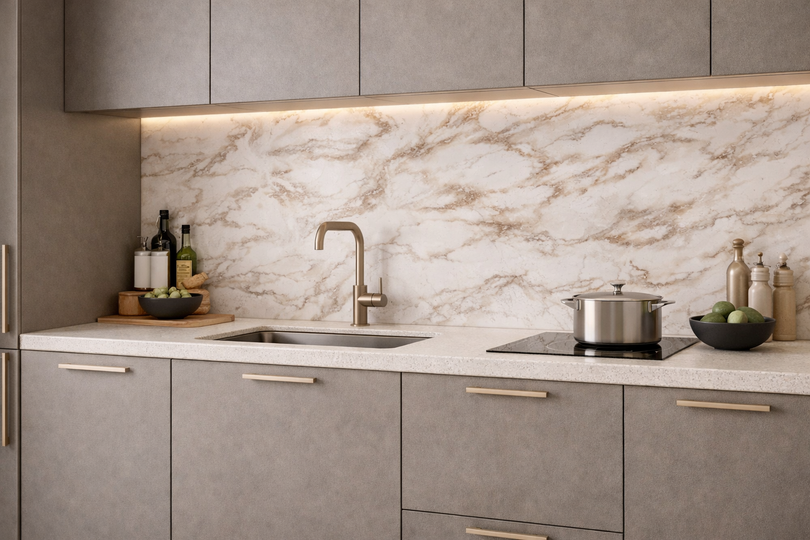 Saket Laminate - 567 - Blanco Ibiza - 1mm 8ft x 4ft
