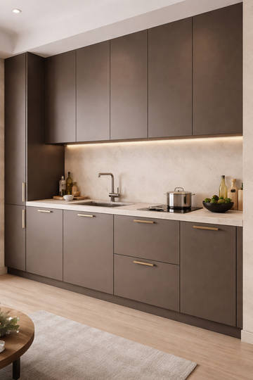 Saket Laminate - 580 - Straight Wenge - 1mm 8ft x 4ft