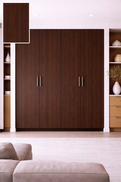 Saket Laminate - 586 - Light Mahogany - 1mm 8ft x 4ft