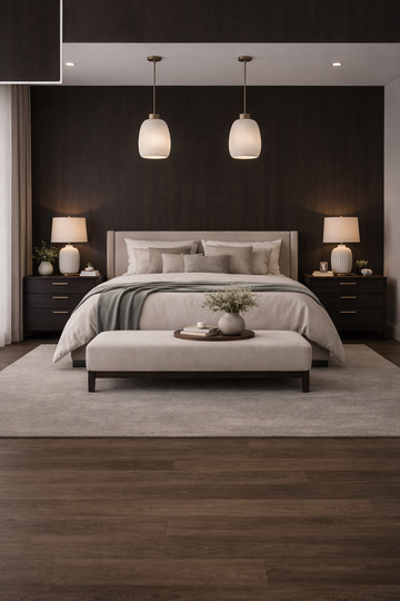Saket Laminate - 594 - Euclid Brown - 1mm 8ft x 4ft